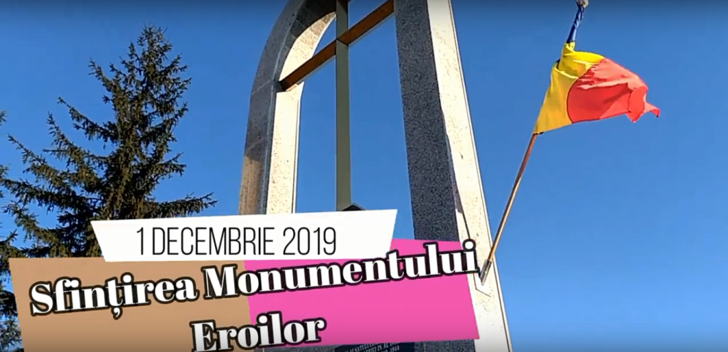 Sfintirea Monumentului Eroilor Cozmesti